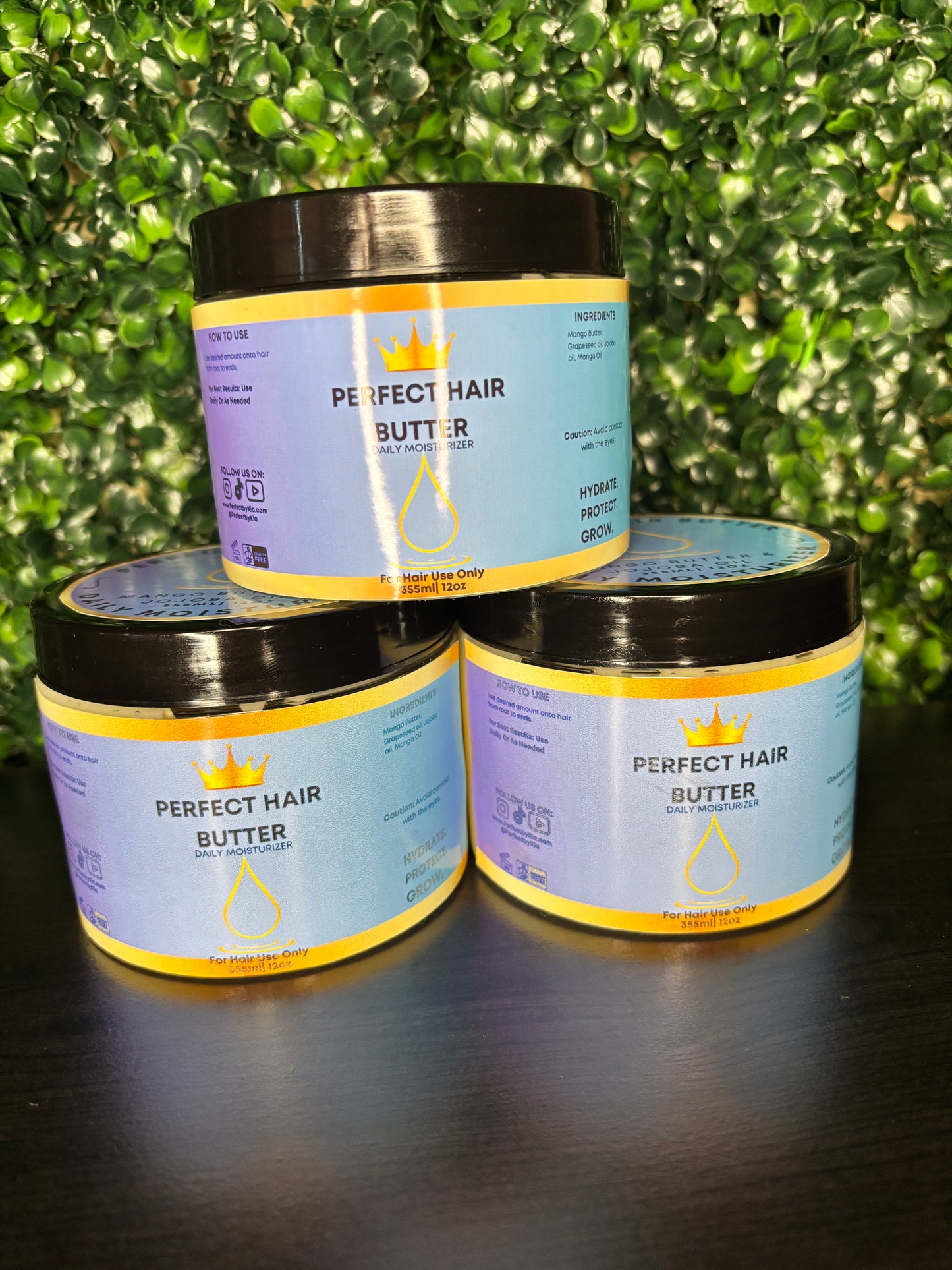 Perfect Hair Butter -Daily Moisturizer - Mango Butter & Jojoba Oil